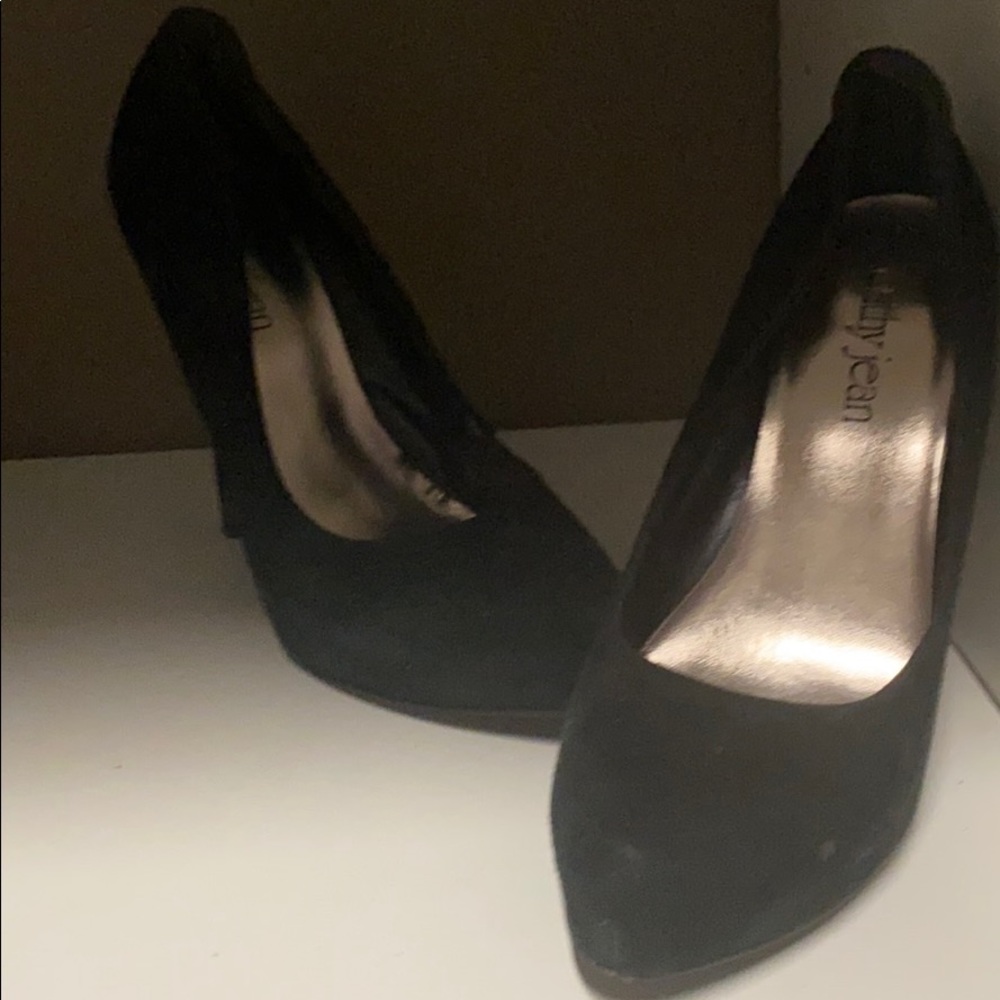 Suede  pumps 4” heels